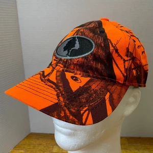 Mossy Oak Mütze Kappe Neon Orange Camouflage Jagd Angeln Outdoor Cap verstellbar OSFM - Bild 1 von 9
