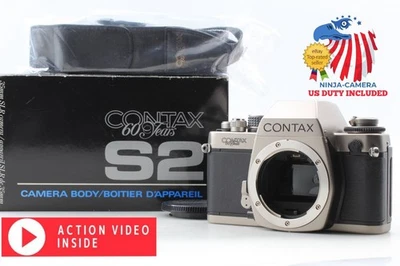 ⏯ [unbenutzt in Verpackung] Contax S2 60 60 Jahre Modell 35 mm analoge... - Bild 1 von 4