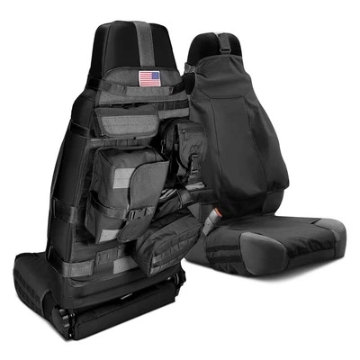 For Jeep Gladiator 2020-2024 Rugged Ridge 1st Row Black Cargo Seat Cover Foto 1 de 2