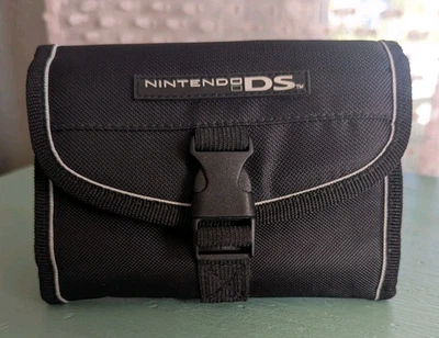 Black Nintendo DS Case Switch n Carry Travel Carrying Bag Pouch Case (2000s) - Image 1 of 4
