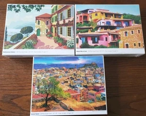 Lot of 3 Beautiful Colorcraft Puzzles - Picture 1 of 7