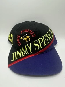 Vintage 90s Camel Powered Cigarettes Jimmy Spencer Racing Snapback Chase - Picture 1 of 6