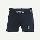 SKINS Compression Womens Black Polyester Series 1 Shorts Size S