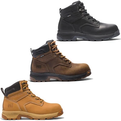Timberland Pro Titan Safety Boots Mens 6" Waterproof Composite Toe Cap Work Shoe