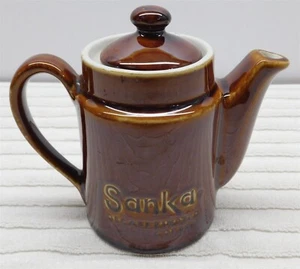 Hall Pottery #1896 Sanka Decaffeinated Coffee Pot - Picture 1 of 6