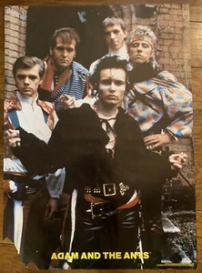 Adam Ant & The Ants Vintage Poster 1981 ORIGINAL 20" x 28" NOS #164 LESEN - Bild 1 von 3