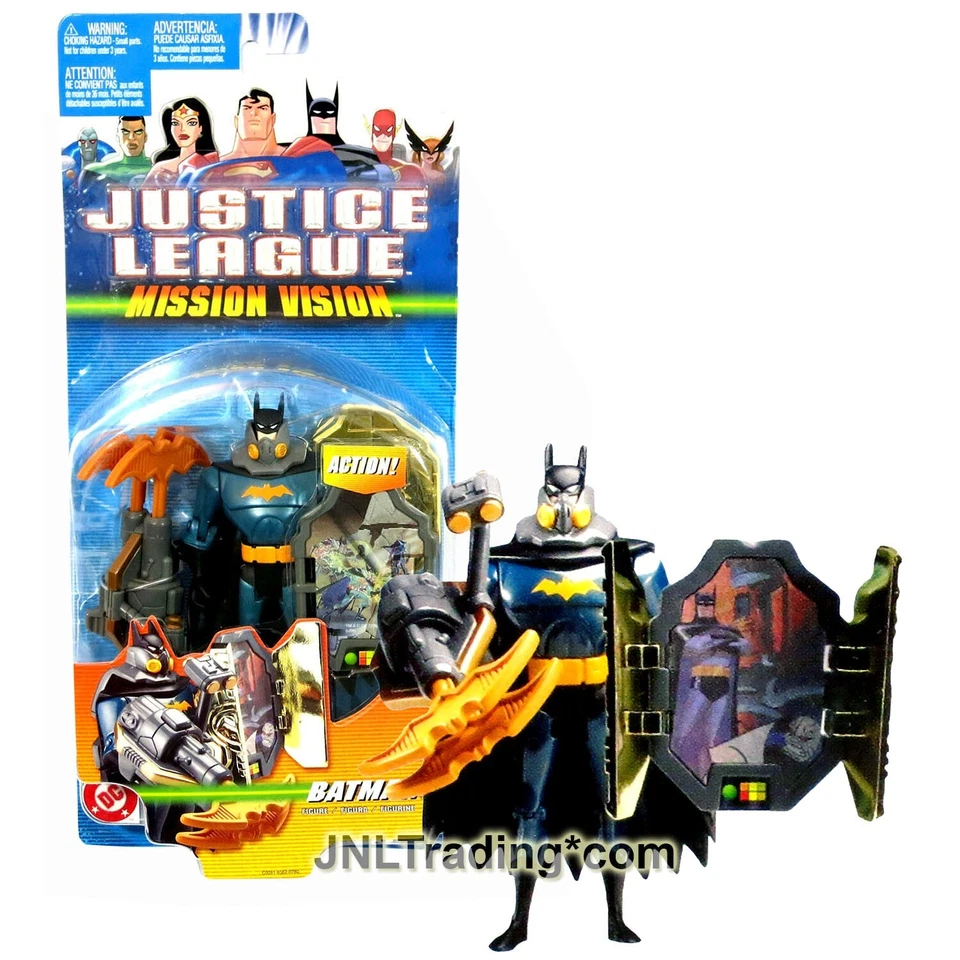 Justice League Mission Vision Batman Co281 Figure DC European Ed(52 Reborn 1