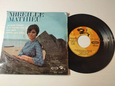 Mireille Mathieu J'Ai Garde L'Accent 1968 Barclay - Vinilo único 7" G+ Foto 1 de 3