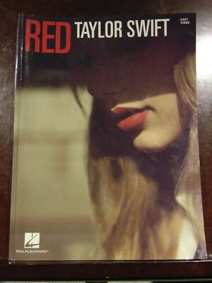 Taylor Swift Red Easy Piano Sheet Music Song Book Songbook  - Image 1 of 3