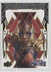 2018 Upper Deck Marvel Black Panther Streets of Wakanda Protecting T'Challa 5l3