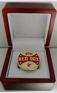 Babe Ruth - 1918 Boston Red Sox World Series Ring With Wooden Display Box - Picture 1 of 4