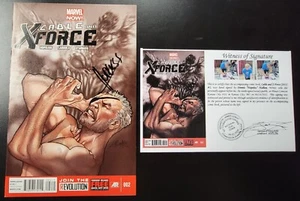 Cable and X-Force (2013) #2 SIGNED by Dennis Hopeless with Notarized WOS - Picture 1 of 6
