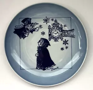 Rare! Marshall Fields 1978 Uncle Mistletoe & Aunt Holly B&G Bing Grondahl Plate - Picture 1 of 6