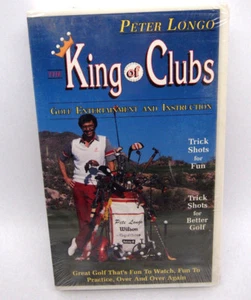 Golf Trick Shots VHS Instruction Video BRAND NEW SEALED Peter Longo King of Club - Picture 1 of 3