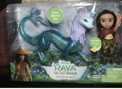 Nuevo Juego de Regalo Disney Raya y El Último Dragón Pequeño Raya y Sisu Sisu Luces Foto 1 de 3