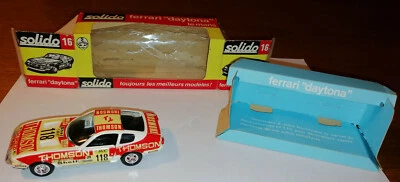 SOLIDO FERRARI DAYTONA Thompson TDF RIF.16 1973 1a serie 1/43 come nuovo c/box. - Immagine 1 di 4