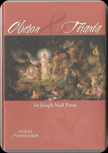 Sir Joseph Noel Paton: Oberon & Titania Notecards, 10 Cards/Envelopes, Fairies - Picture 1 of 2