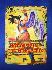 Son Goku Angel - GOD RARE - Not Official Training Card ! - Picture 1 of 1