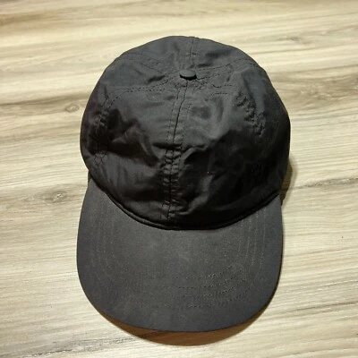 Sombrero ajustable Lands' End forrado de vellón con oreja para hombre pequeño mediano negro Foto 1 de 4