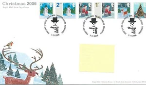 GB - PORTADA PRIMER DÍA - FDC - COMMEMS - 2006 - NAVIDAD - Pmk TH - Imagen 1 de 1
