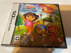 New Sealed Nickelodeon Team Umizoomi & Dora's Fantastic Flight - Nintendo DS - Picture 1 of 2
