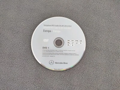 DVD Navigation MERCEDES AUDIO 50 APS NTG2.5 SCANDINAVIA GREAT BRITAIN 2013/2014 - Bild 1 von 2