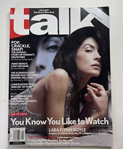 Talk Magazine Lara Flynn Boyle & Alexander Puschkin Oktober 2001 - Bild 1 von 4