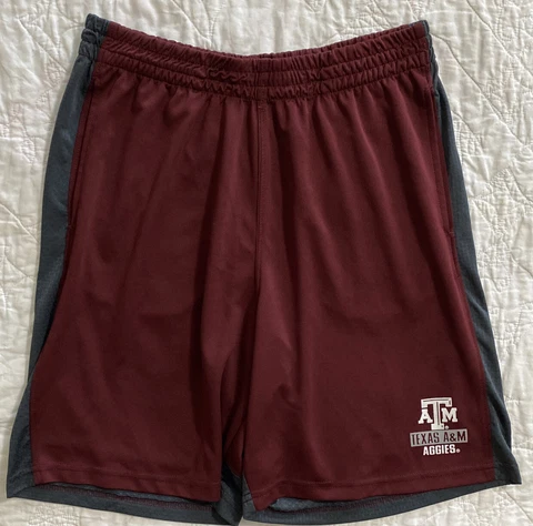 Youth Texas A&M Aggies Athletic Shorts, XL 16/18 Cover