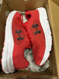 Under Armour Men's UA Charged Assert 10 Running Shoes Red/Black - Size 11.5 Nib - Picture 1 of 6