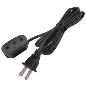 #122 110V SINGLE LEAD POWER CORD FOR SINGER 15-30,15-88,15-90,15-91,15CL,306K - Picture 1 of 3