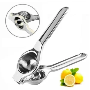 Stainless Steel Citrus Juicer Lemon Lime Orange Fruit Hand Squeezer Press Tool - Picture 1 of 4