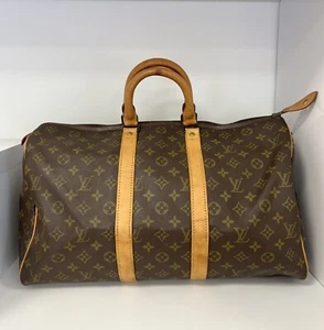 Louis Vuitton Vintage Monogramm Keepall 45 - Bild 1 von 12
