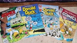 Walt Disney & Donald Duck - Four (4) Comic Books - Vintage - Ducks - Picture 1 of 5