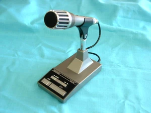 Micrófono de pie TRIO MC-60 Kenwood 8PJ radioaficionado funcionando usado - Imagen 1 de 8