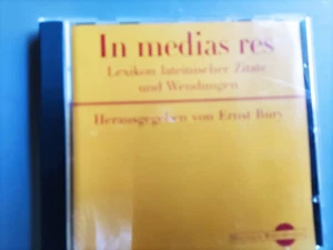 CD-ROM IN MEDIAS RES - LEXIKON LATEINISCHER ZITATE UND WENDUNGEN - Bild 1 von 1