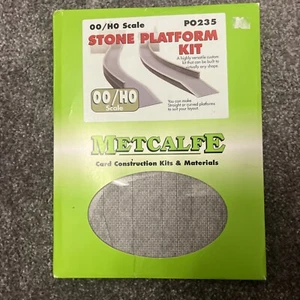 METCALFE CARD KITS PO235 OO GAUGE STONE PLATFORM KIT - Picture 1 of 5
