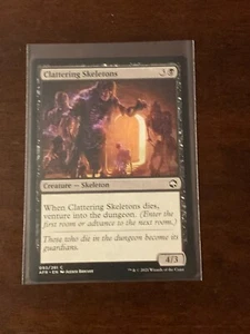 Magic the Gathering Adventures in Forgotten Realms Clattering Skeletons - Picture 1 of 2