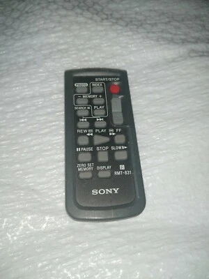 Fastshipping🇺🇲Sony RMT-831 Remote Control DCR-HC40 DCR-HC30 DCR-HC1000 DCR-HC3 - Image 1 of 2