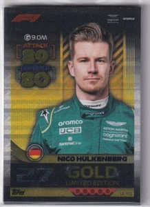 Topps F1 Turbo Attax 2022 Formel 1 LE 17G Nico Hulkenberg Gold Limited Edition - Bild 1 von 2