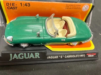 New Ray 1961 Jaguar E Cabriolet - 1/43 Scale - #48839 NIB - Image 1 of 3