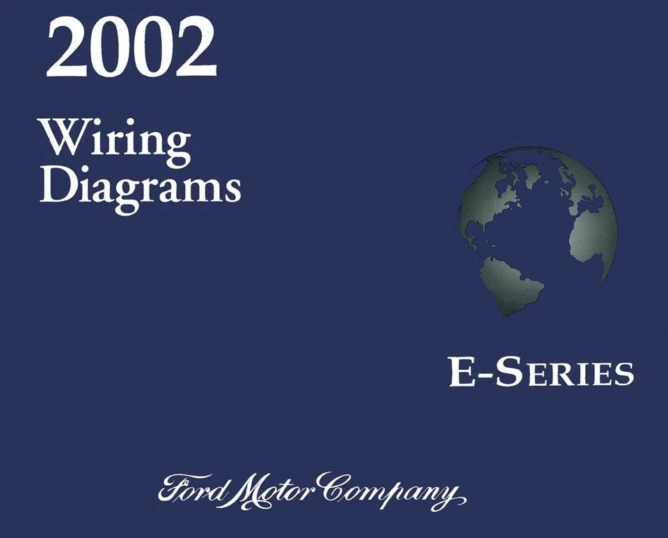2002 Ford E-Series Truck Wiring Diagrams Schematics - Image 1 of 1