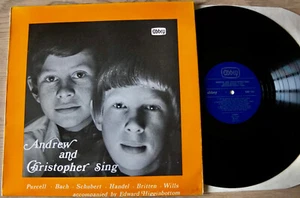 ABBEY XMS 709 ANDREW BROUGH & CHRISTOPHER SMITH SING LP (1971) EX++ BOY TREBLE - Bild 1 von 3
