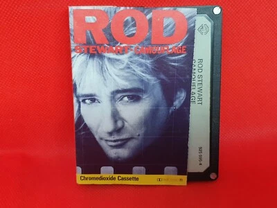 Rod Stewart - Camouflage (1984) Cassette RARE (VG+) - Image 1 of 2