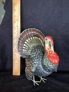 Large Antique German turkey candy container - Imagen 1 de 4