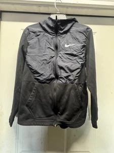 Nike Dri-Fit Winter Jacket Men's Dark Gray/Black Large - Picture 1 of 8
