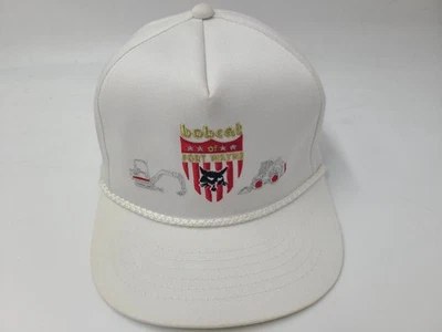 De colección Equipo Bobcat Fort Wayne Indiana Cuerda Snapback Sombrero Gorra Construcción Foto 1 de 4