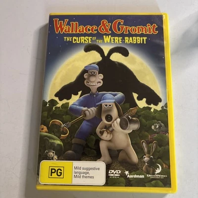 Wallace & Gromit - The Curse of the Were Rabbit (DVD, 2005) Region 4,2 - Image 1 of 3
