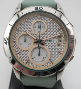 Reloj de Cuarzo Cronógrafo Verde Fossil Modern Pursuit Damas - ES4023 - Nuevo Batt - Imagen 1 de 13