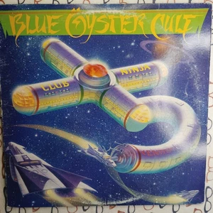 Blue Oyster Cult Club Ninja 1987 LP Album Columbia Classic Rock VG+/VG - Picture 1 of 5
