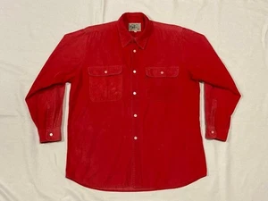 RARE BIG JOHN Vintage Corduroy Shirt Japan Made M Casual 80s - Picture 1 of 3